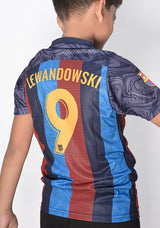 champs land - Kids FC Barcelona Soccer T-shirt