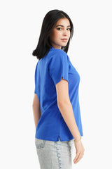 Carina -  Basic Solid T-Shirt
