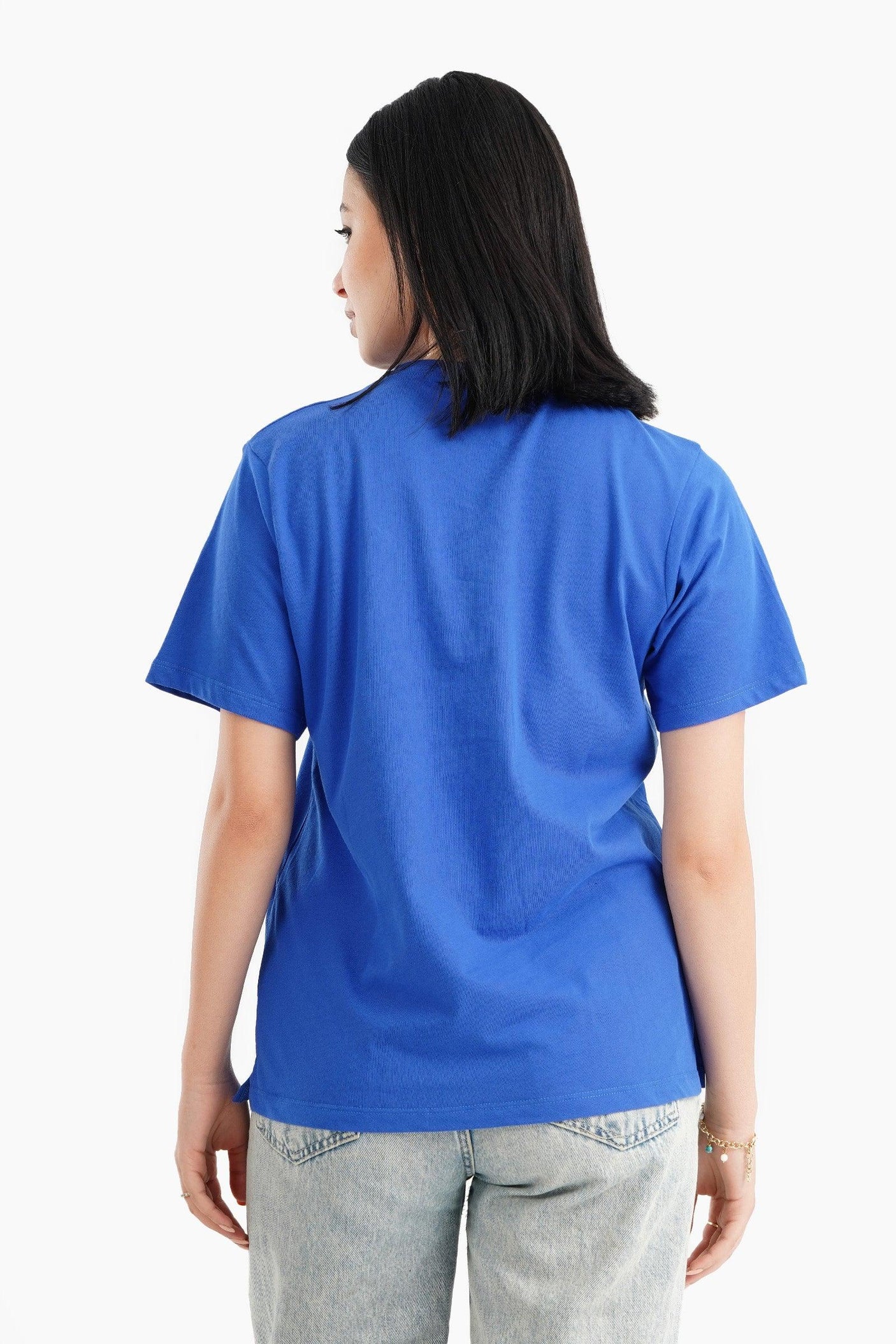 Carina -  Basic Solid T-Shirt