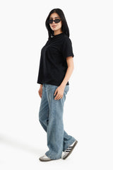 Carina -  Basic Solid T-Shirt