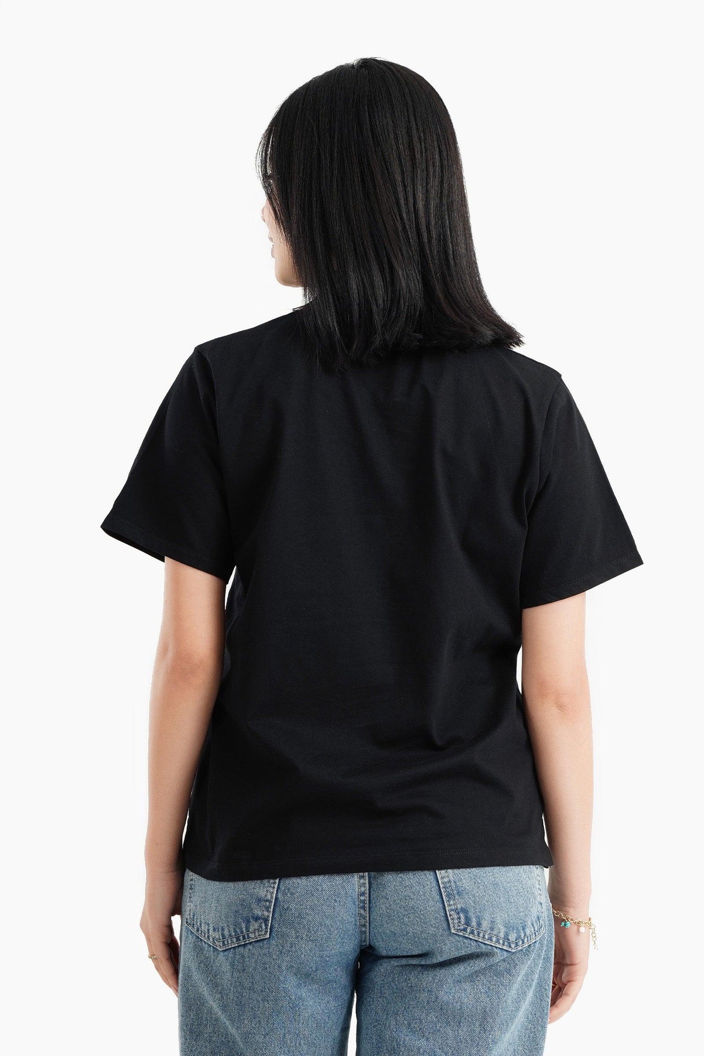 Carina -  Basic Solid T-Shirt