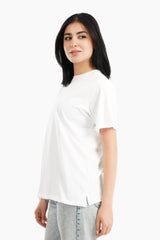 Carina -  Basic Solid T-Shirt