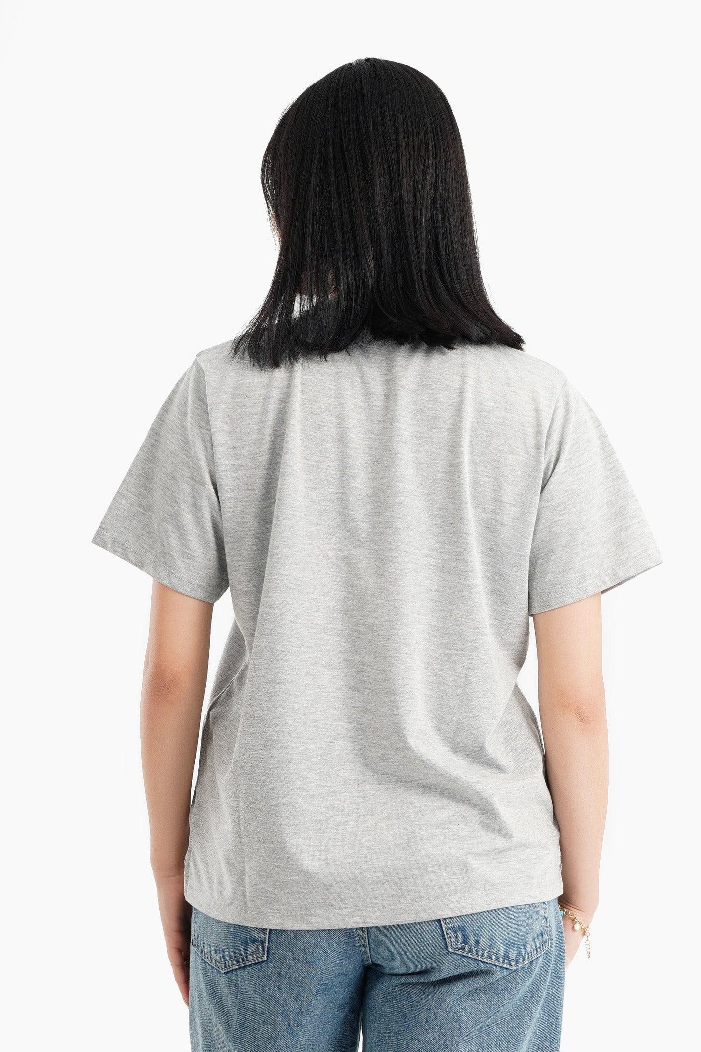 Carina -  Basic Solid T-Shirt