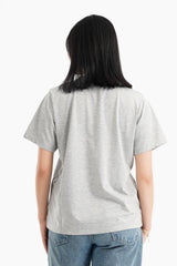 Carina -  Basic Solid T-Shirt