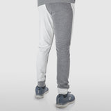 champs land - Men bicolored sweatpants- White-Grey
