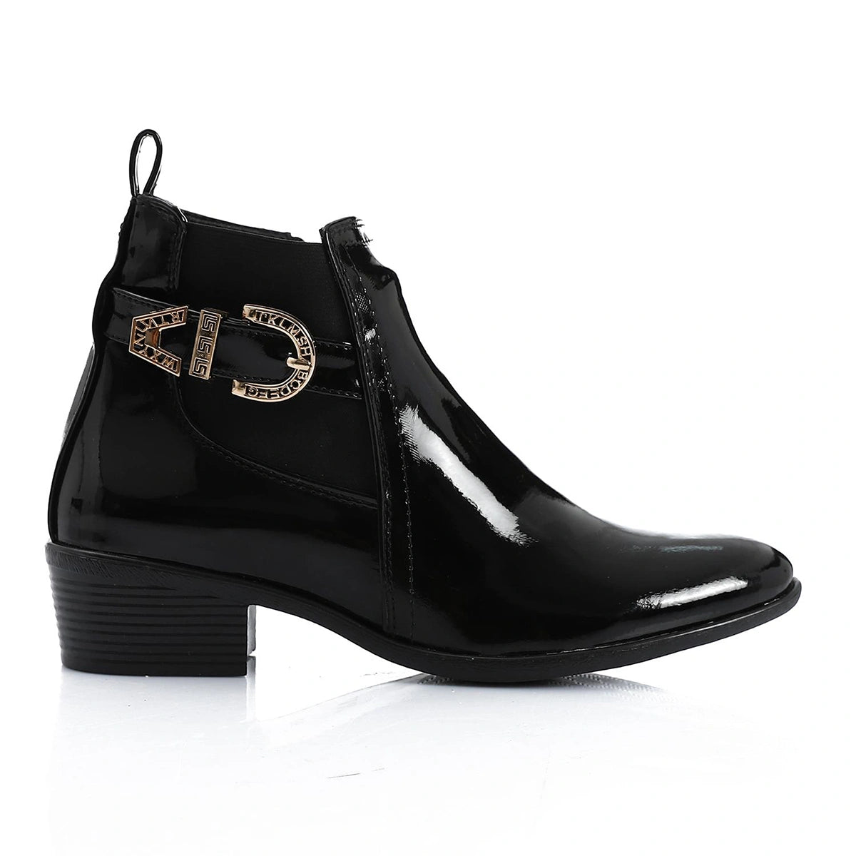 XO - Leather Ankle Boot Black
