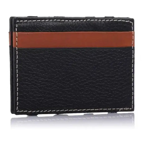 Leazus - Leather wallet - magic black