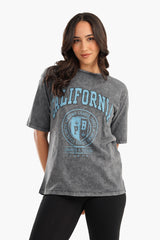 Carina -  California Printed Lounge T-Shirt