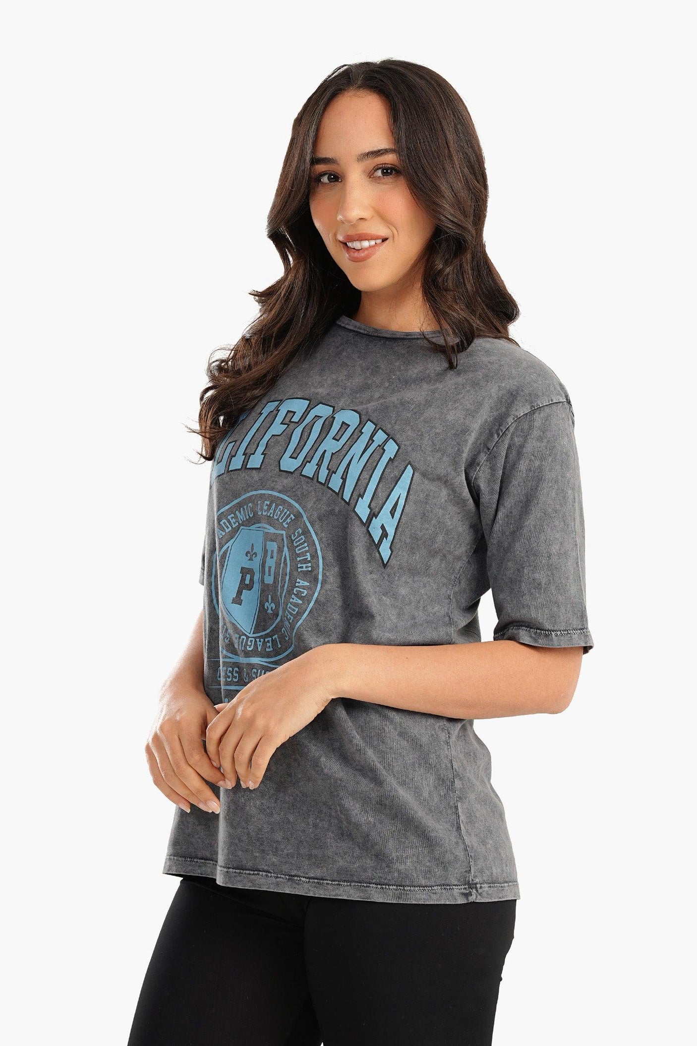 Carina -  California Printed Lounge T-Shirt