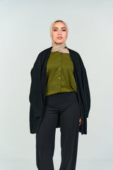 Carina -Hip Length Relaxed Fit Shirt