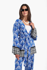 Carina - Shell Printed Kimono