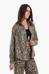 Carina - Animal Print Colored Shirt