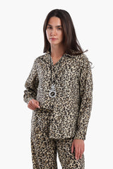 Carina - Animal Print Colored Shirt
