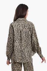 Carina - Animal Print Colored Shirt