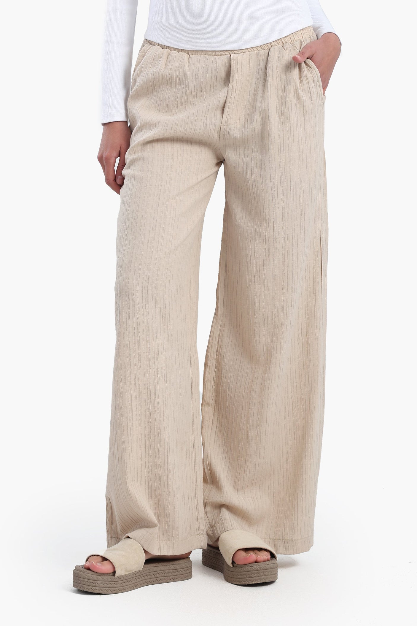 Carina - Comfy Self Pattern Pants