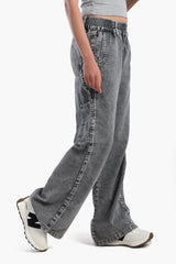 Carina - Lightweight Wide Leg Jeans