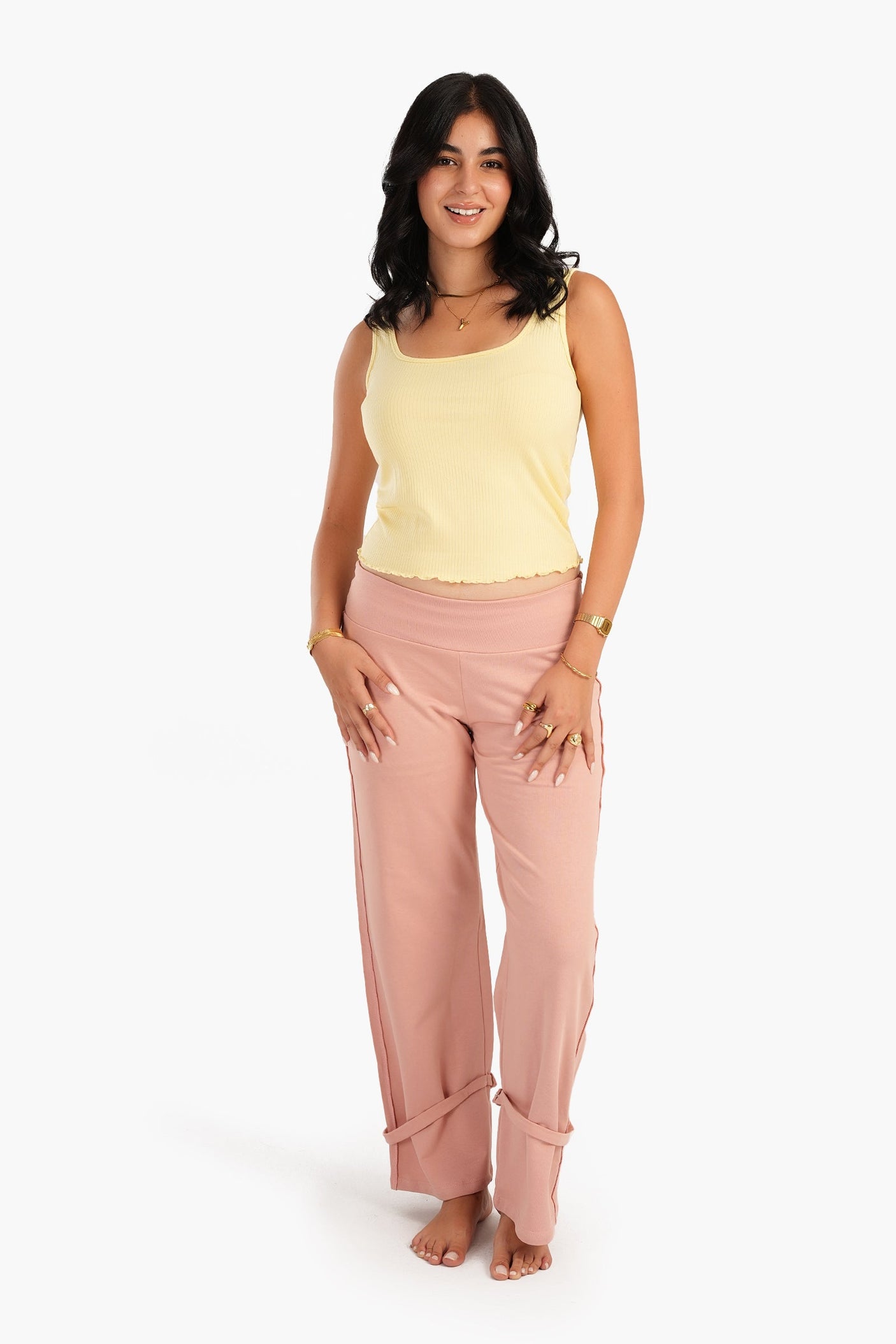Carina - Pyjama Pants with Wide Waist
