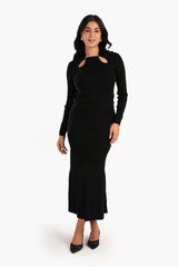 Carina -Cut-out Ribbed Top
