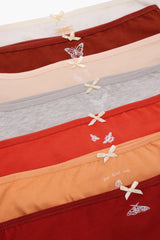 Carina - Pack of 7 Girly Brief Panties