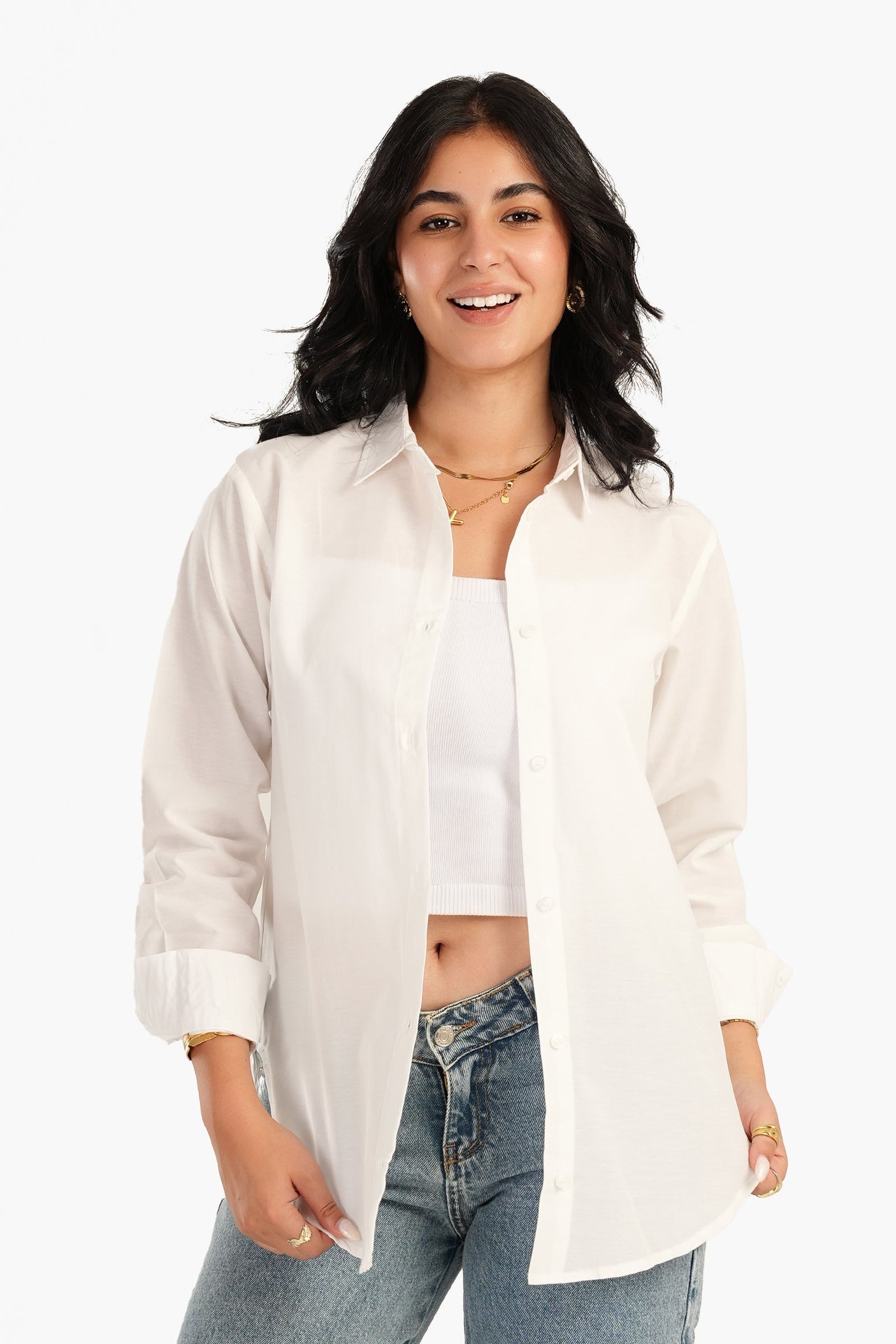 Carina -  Viscose Classic Shirt