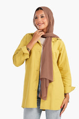 Carina -Poplin Shirt with Chest Pocket