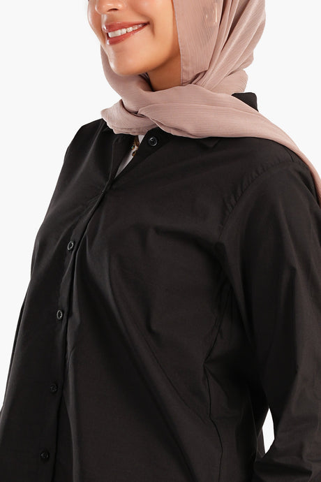 Carina -Asymmetrical Long Sleeves Shirt