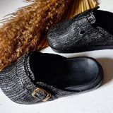 Hoolt - Clogs burlap for women