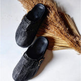 Hoolt - Clogs burlap for women