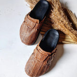 Hoolt - Clogs burlap for women