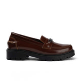 Brio - Flora Natural Leather Loafers