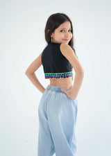Mini Nile - colorful crop top - FOR GIRLS