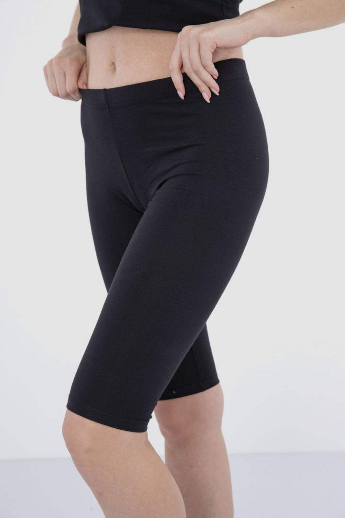 Cotton Pantacourt Legging