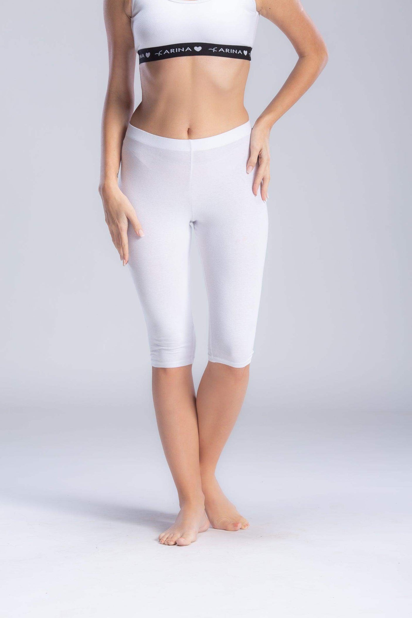 Cotton Pantacourt Legging