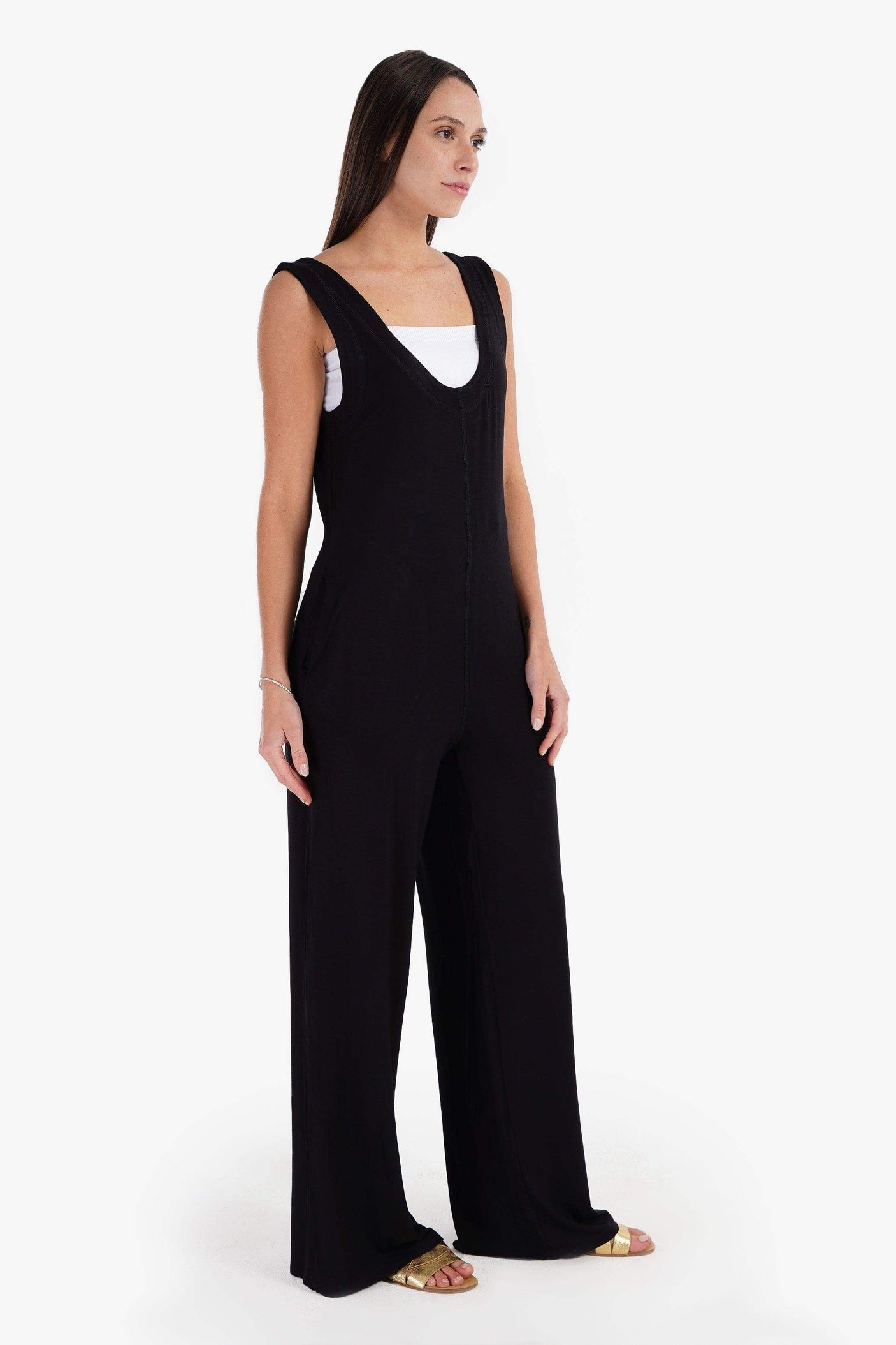 Carina -  Cotton Pyjama Jumpsuit