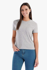 Carina -  Cotton T-Shirt with Chest Pocket