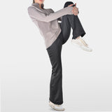 Champs Land - High Waist Ribbed Flare Pants
