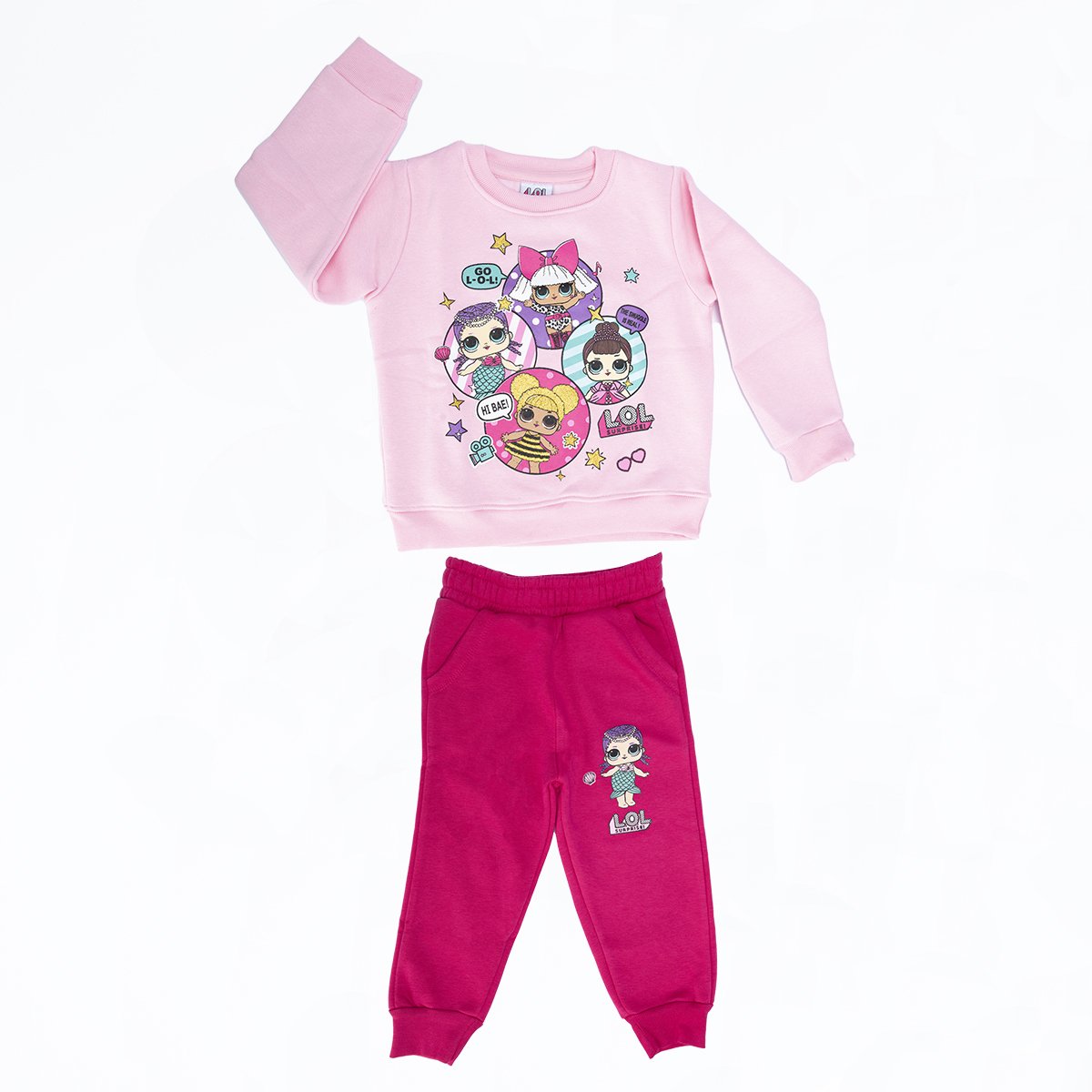 Lol Surprise Kids Printed Pajama Set