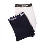 FUTURE FIT - Pack Of 2 Plain Boxers For Boys MultiColoure