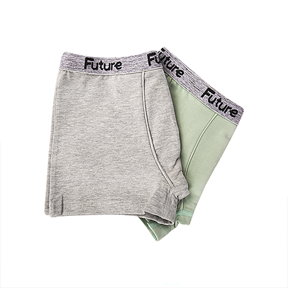 FUTURE FIT - Pack Of 2 Plain Boxers For Boys MultiColoure
