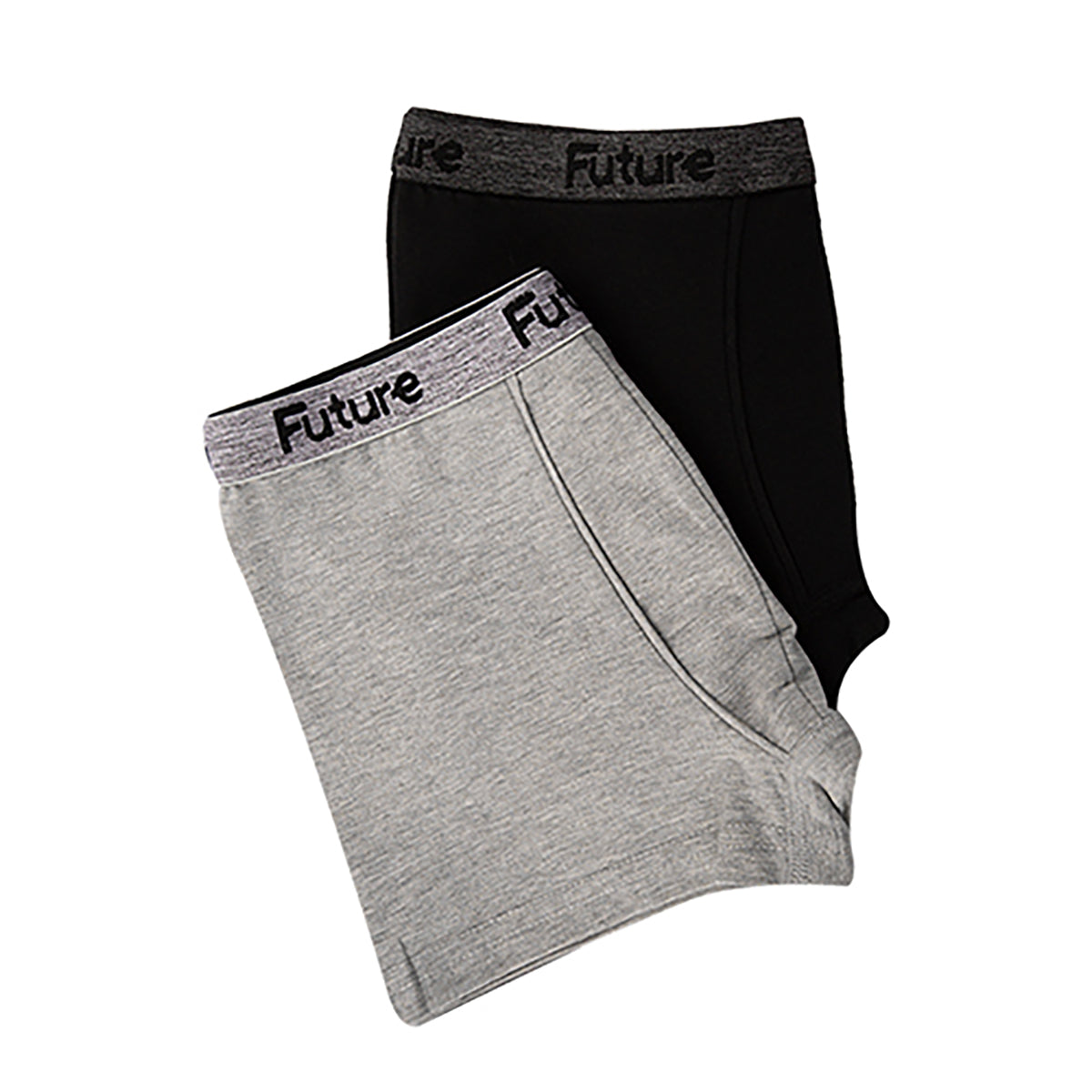 FUTURE FIT - Pack Of 2 Plain Boxers For Boys MultiColoure