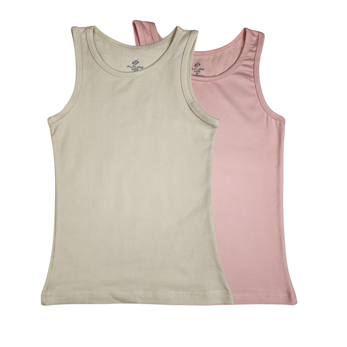 FUTURE FIT - Pack Of 2 Sleeveless UnderShirt MultiColoure For Girls