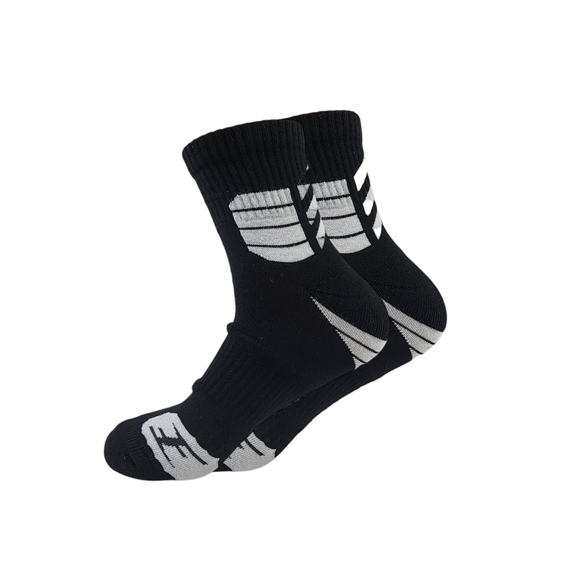 FUTURE FIT - Short Socks Liner Heel and Toe Casual Style MultiColoure