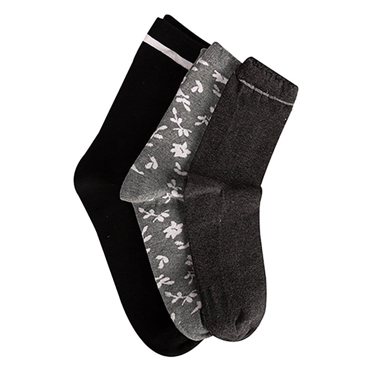 FUTURE FIT - A Pack Of 3 Pieces Long Printed Socks MultiColoure