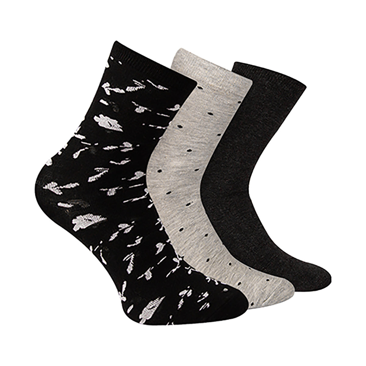 FUTURE FIT - A Pack Of 3 Pieces Long Printed Socks MultiColoure
