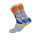 FUTURE FIT - Long Socks Liner Heel and Toe Casual Style MultiColoure