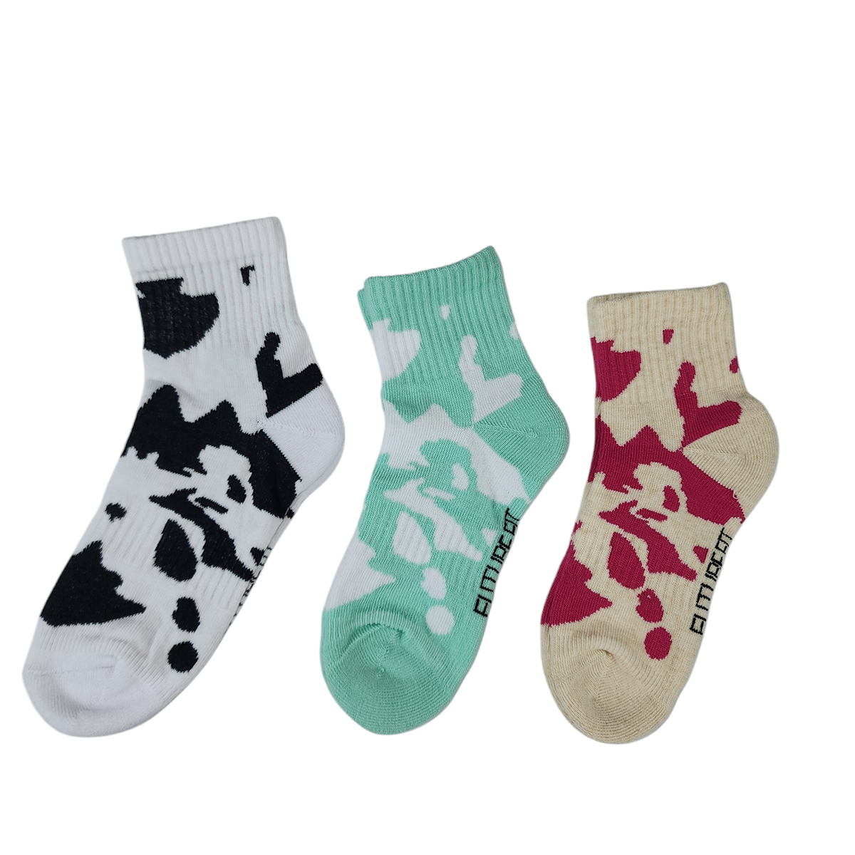 FUTURE FIT - Pack Of 3 Pieces Short Socks Liner Heel And Toe MultiColoure