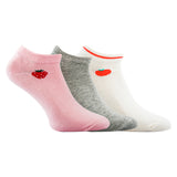 FUTURE FIT - A Pack Of 3 Pieces Plain Ankle Socks MultiColoure