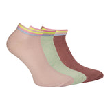 FUTURE FIT - A Pack Of 3 Pieces Ankle Plain Socks MultiColoure