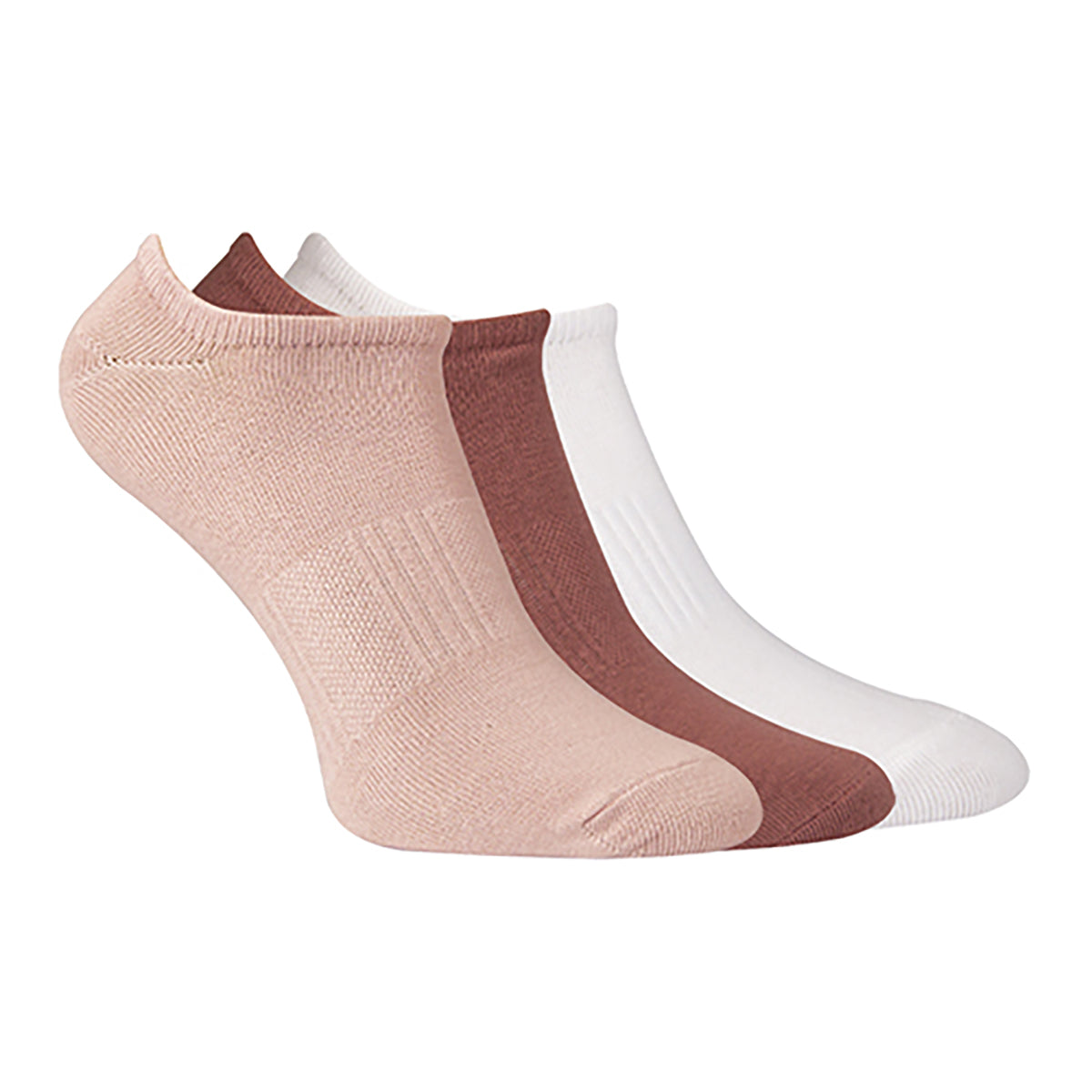 FUTURE FIT - A Pack Of 3 Pieces LowCut Plain Socks MultiColoure