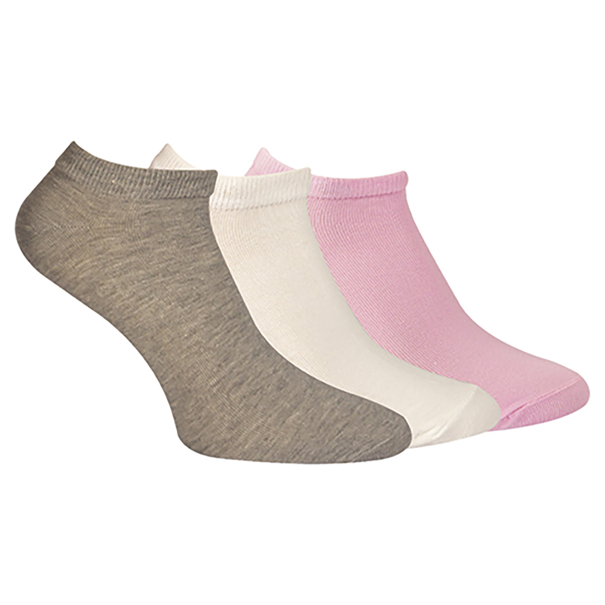FUTURE FIT - A Pack Of 3 Pieces LowCut Plain Socks MultiColoure